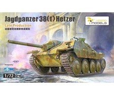 VESPID Models Jagdpanzer 38(t) Hetzer vėlyvasis 1/72 plastikinis rinkinys