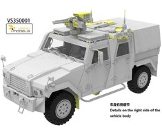 Vespid Models Vespid Eagle IV vokiečių karinis visureigis 1/35 surenkamas modelis