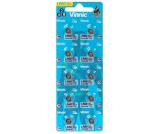 Vinnic LR621 L621 šarminės 1,5 V baterijos laikrodžiams, 10 vnt.