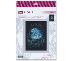 Riolis Kryželiu siuvinėjimo rinkinys Žiemos pasaka 21x30 SR2151