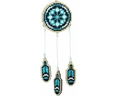 Wizardi Deimantinės mozaikos suvenyras Dreamcatcher - Mėlyna WW201