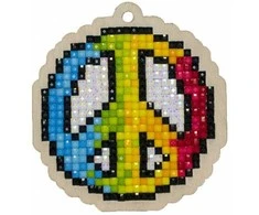 Wizardi Deimantinės mozaikos suvenyras Hippie WW302