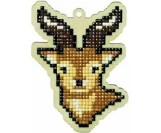Wizardi Deimantinės mozaikos suvenyras Mountain Deer WW128