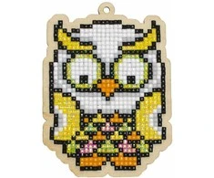 Wizardi Deimantinės mozaikos suvenyras Tropical Owl WW277
