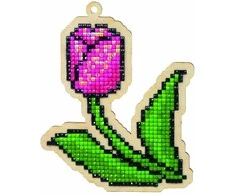 Deimantinės mozaikos suvenyras Tulip WW136