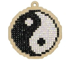 Wizardi Deimantinės mozaikos suvenyras Yin and Yang WW181