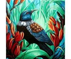 Wizardi Deimantinis paveikslas Birdie WD230 38*38 cm