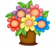 Wizardi Deimantinis paveikslas Bouquet WD297 20*20 cm