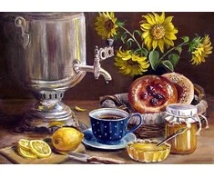 Wizardi Deimantinis paveikslas Samovar WD2614