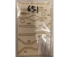 Wmc Models Ford Fusion faneros rėmas 1:25, lazeriu pjautas surinkimui