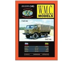 Wmc Models GAZ-66 padangų protektorius, mastelis 1:25 WMC 18-1