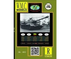 Wmc Models IS-3 sunkiojo tanko popierinis modelis 1:25, WMC rinkinys