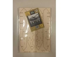 Wmc Models IS-3 sunkusis tankas 1:25 faneros lazeriu pjauta surenkama schema