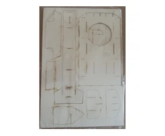 Wmc Models IS-3M lazeriu pjautas faneros rėmas 1:25 modeliui (WMC)