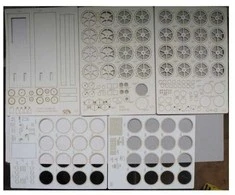 Wmc Models WMC F. Blinovo vikšrinis traktorius, fanera, lazeriu pjautas rėmas 1:25