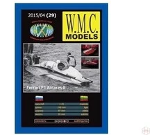 Wmc Models WMC Ferrari Antares II 3 faneros lazeriu pjautas karkasas 1/25