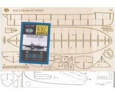 Wmc Models WMC GROZA lazeriu pjaustytas faneros karkasas 1/100 mastelis