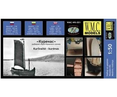 Wmc Models WMC Kurėnas medinis surenkamas laivas 1:50 (WK001)