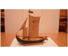 Wmc Models WMC Kurėnas medinis surenkamas laivas 1:50 (WK001)