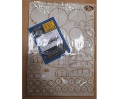 Wmc Models WMC LA-200 lazeriu pjaustytas faneros rėmas 1:33