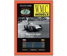 Wmc Models WMC Maserati 250F padangų protektorius 1:25 kolekcinis aksesuaras