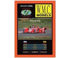 Wmc Models WMC Reynard 2KQ 1:25 suklijuojamas modelis, pagaminta Lietuvoje