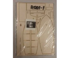 Wmc Models WMC SPRAY jachta – lazeriu pjautas faneros rėmas, mastelis 1:50