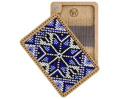 Wonderland Crafts Adatinė 6x9 cm – Karoliukų siuvinėjimo rinkinys PRECIOSA, 4 spalvos