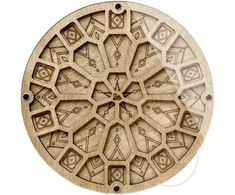 Wonderland Crafts Karoliukų organizatorius su permatomu dangteliu ir magnetu, 19×19 cm