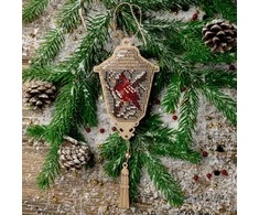 Wonderland Crafts Karoliukų siuvinėjimo rinkinys ant medžio, 8×12.5 cm, 12 spalvų