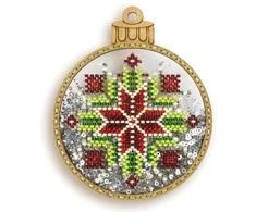 Wonderland Crafts Karoliukų siuvinėjimo rinkinys ant plastikinio pagrindo, 9×10,5 cm