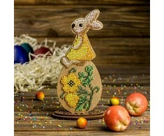 Wonderland Crafts Karoliukų siuvinėjimo rinkinys ant medinio pagrindo su stovu PRECIOSA