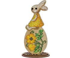 Wonderland Crafts Karoliukų siuvinėjimo rinkinys ant medinio pagrindo su stovu PRECIOSA