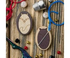 Wonderland Crafts Magnetinis dvipusis adatų laikiklis siuvinėjimui su neodimio magnetais