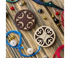 Wonderland Crafts Magnetinis dvipusis adatų laikiklis siuvinėjimui su neodimio magnetais