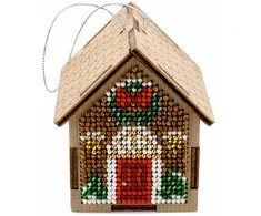 Wonderland Crafts Siuvinėjimo karoliukais rinkinys ant medžio – medinė bazė, PRECIOSA
