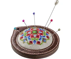 Wonderland Crafts Siuvinėjimo kryželiu rinkinys adatinės gamybai, dirbtinė oda, Zweigart