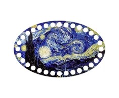 Wonderland Crafts Siuvinėjimo mulinių siūlų organizatorius su numeriais, 12.5×20 cm