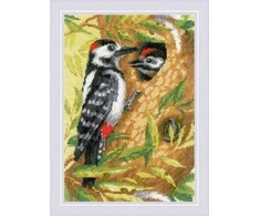 Woodpecker siuvinėjimo rinkinys iš RIOLIS Nr.: 1851
