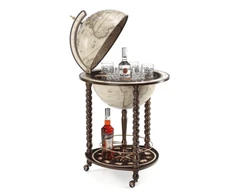 Zoffoli Prabangus gaublys‑baras Explora Old Baltas, 40 cm – rankų darbo Italija