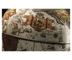 Zoffoli Prabangus stalinis gaublys-baras Ivory 33 cm, rankų darbo, Italija