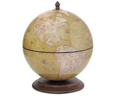 Zoffoli Prabangus stalo gaublys‑baras 40 cm, alyvuogių žalias, rankų darbo, Italija
