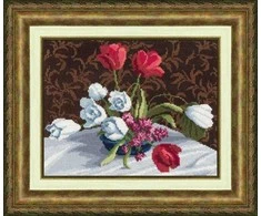 Zolotoe Runo Baltas Tulips S/M005