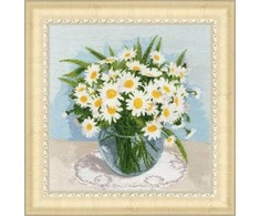 Zolotoe Runo Beldizart Kryželiu siuvinėjimo rinkinys "Mėgstamiausios ramunės" 29.5x29.5 cm S/LTS072