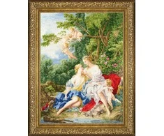 Zolotoe Runo Siuvinėjimo rinkinys Jupiteris ir Kallisto, Aida 18, 73×55,5 cm, 86 spalvų