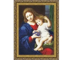 Zolotoe Runo Beldizart Siuvinėjimo kryželiu rinkinys "Madonna su vynuogėmis" 47,4x34,1 cm S/MK030