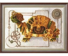 Zolotoe Runo kryželiu rinkinys Ilgaamžiškumo meistras, Aida 16, 26.7×38 cm