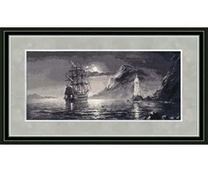 Zolotoe Runo Beldizart Siuvinėjimo rinkinys "Mėnulio pieva" 42.5x19 cm S/MM018