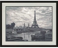 Zolotoe Runo Beldizart (Nebepratęstas) Kryželių siuvinėjimo rinkinys "Paryžius" 42,8x56,7 cm S/VS010