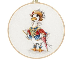 Zolotoe Runo Siuvinėjimo kryželiu rinkinys „Milady“ su gyvūnais, 16x26,5 cm